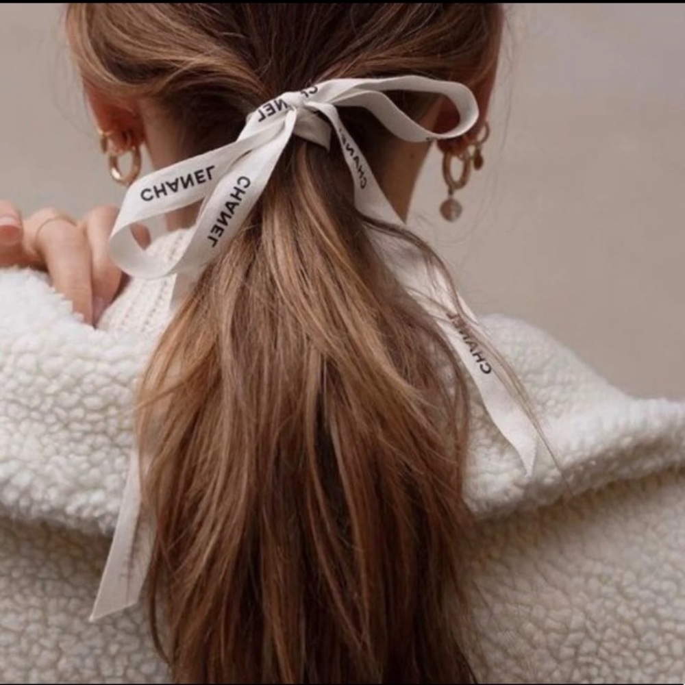 Chanel Grosgrain Gift Wrap Ribbon - Picture 5 of 9